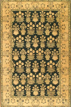 Hand Made One of a Kind Rug - 6′ × 9′4″