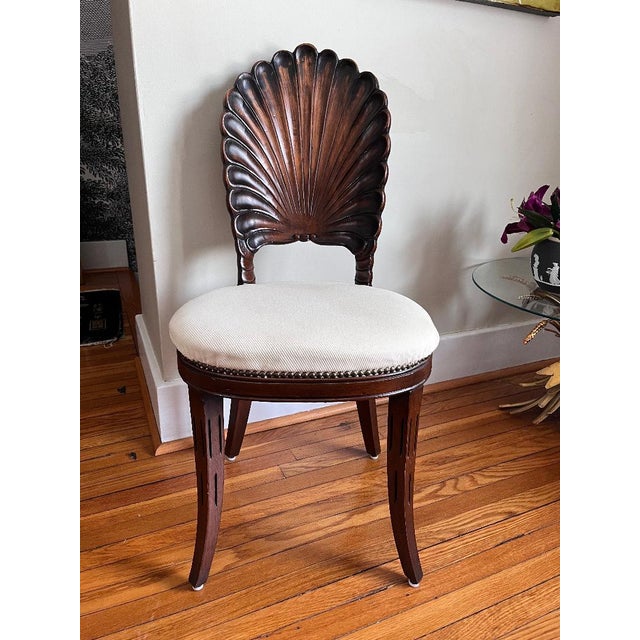 1950s Italian Venetian Shell Back Grotto Dining Chair For Sale In Saint Louis - Image 6 of 10