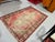 Vintage Distressed Geometric Rug Three Medallion Design – 49″ × 74″ For Sale - Image 10 of 15