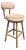 Faux Bamboo Swivel Barstools, Wood, Stools For Sale