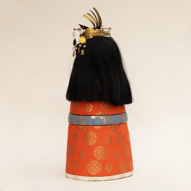 Japanese Large Late Showa to Heisei Era Japanese Decorative Hina Doll "Princess" For Sale - Image 3 of 11