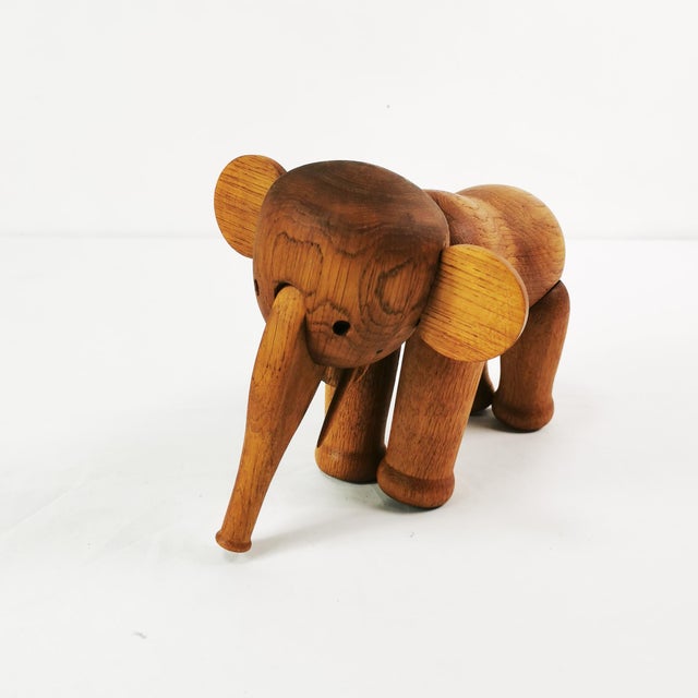 1970s Wooden Elephant by Kay Bojesen, 1970s For Sale - Image 5 of 14