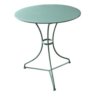 French 19th Century Bistro Table in New Powdercoat For Sale