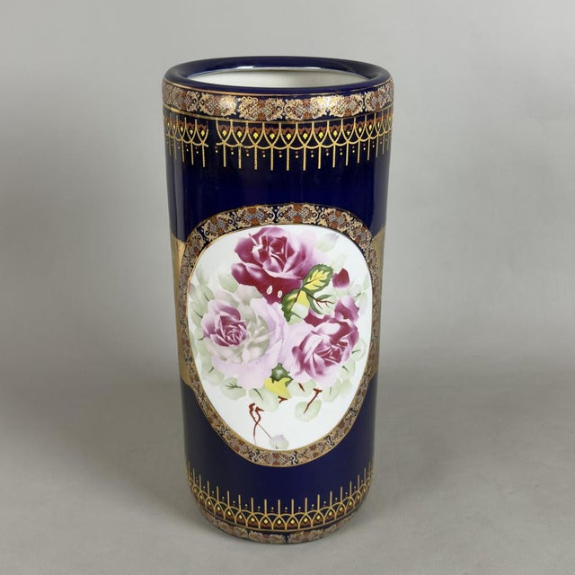 Venetian Lagoon Limoges Porcelain Vase, 1960s For Sale - Image 3 of 11