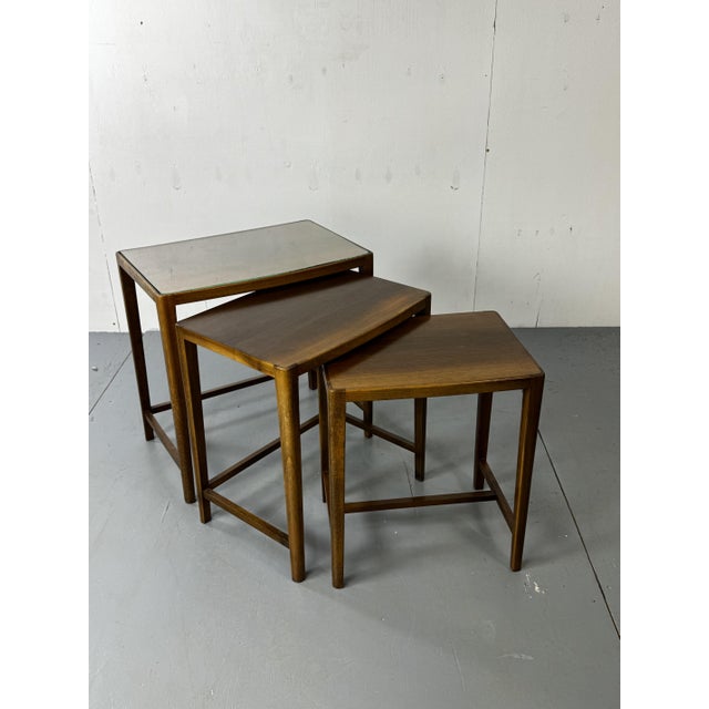 Mid-Century Modern Vintage Mid-Century Modernist Danish Set of Nesting Tables, 1960s, Set of 3 For Sale - Image 3 of 8