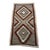 Native American 1920s Gray Antique Tribal Geometric Design Navajo Flat Woven Native American Rug For Sale - Image 3 of 9