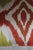 Multi Color Hand Knotted Turkish Silk Ikat Pillow For Sale - Image 4 of 10