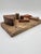 This antique 19th century English and Continental wooden cheese display board is a unique and one-of-a-kind piece for any...