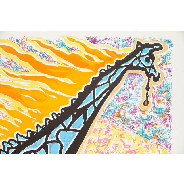 Salvador Dali, La girafe en feu, Lithograph For Sale - Image 5 of 9