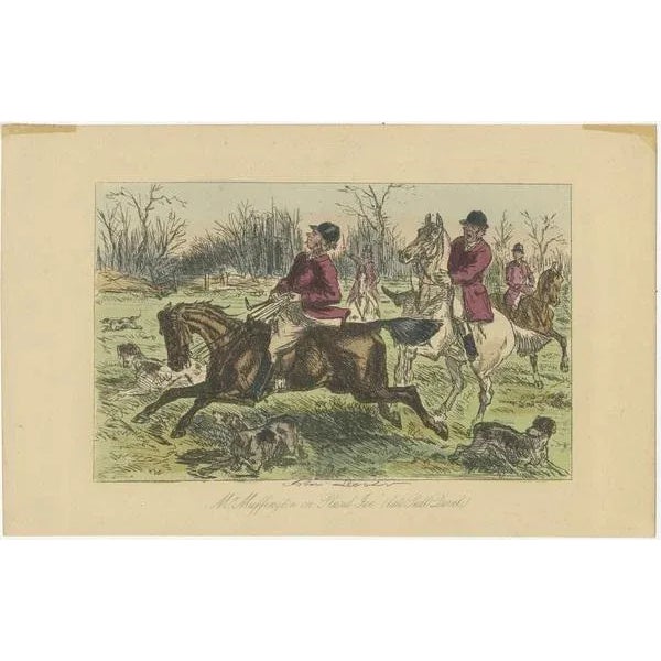 Surtees, Various Hunting Scenes, 1865, Prints, Set of 5 For Sale - Image 5 of 7