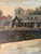 Antique, Signed, English Oil Painting of Wolston Church, Warwickshire, England For Sale - Image 16 of 18