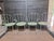 Celadon Vintage Salterini Style Patio Table and Chairs For Sale - Image 8 of 12