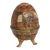 Jaymee Collection Paris Gilt Hand Painted Egg Box Mid Century Geisha Motif 5060b For Sale