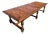 Long 18th Century French Walnut Farm Table or Monastery Dining Table For Sale