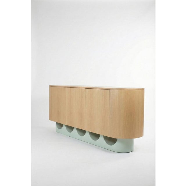 Contemporary Wave Sideboard by Mambo Unlimited Ideas For Sale - Image 3 of 6