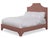 Casa Cosima Kit Full/Double Headboard, Blush Velvet For Sale - Image 4 of 5