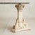French Neoclassical Dolphin Console with Marble Top, 1940s For Sale - Image 9 of 11