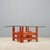 Red Bamboo Coffee Table, 1980s For Sale - Image 9 of 10