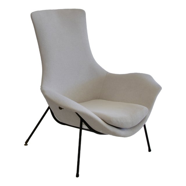 Lounge Chair by Augusto Bozzi for Saporiti, 1954 For Sale