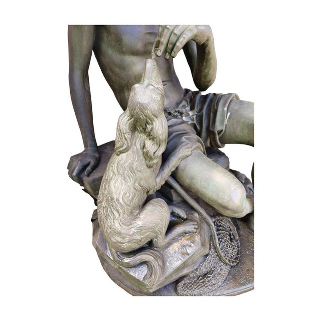 French Bronze Sculpture by E. Martin, 1890s For Sale - Image 16 of 18