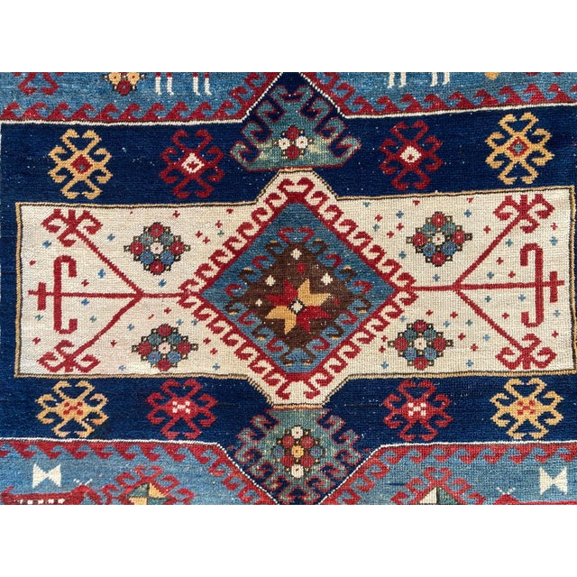 Antique Caucasian Kazak Rug, 1890s For Sale - Image 15 of 18