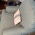 Textile Ethan Allen Skirted Swivel Rocking Lounge Chair & Rolling Ottoman Set With Custom Fabric For Sale - Image 7 of 7