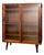Danish Rosewood Display Cabinet with Sliding Doors, 1960s For Sale