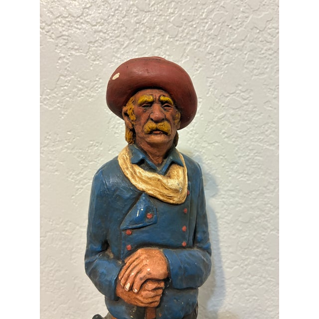 Vintage Western Cowboy Figurine Statue For Sale In Oklahoma City - Image 6 of 13