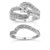 Surprise your beautiful bride with stunning natural diamonds! This 1/3 cttw round diamond engagement ring is an elegant...