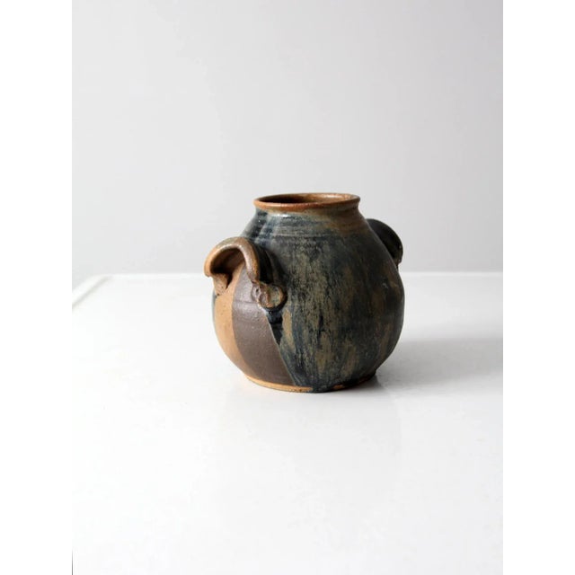 Vintage Studio Pottery Vase For Sale - Image 4 of 13