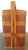1940s Vintage 1946 Occupied Japan Stacking Bamboo Lunch Picnic Basket For Sale - Image 5 of 12