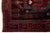 Brick Red Vintage Tribal Kurdish Wool Runner Rug With Tribal Motifs & Abrash Tones For Sale - Image 8 of 9