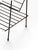 Black Mid Century Wire Rod Bookshelf Stand C. 1950's For Sale - Image 8 of 13