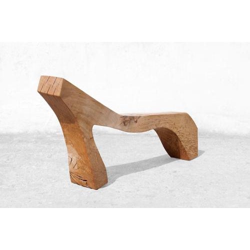 B2441 Bench in Oak Wood by Jörg Pietschmann For Sale - Image 17 of 18