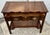 Vtg. Harden Chippendale Style Flip Top Cherry Server/Bar Table W/Drawer & Shelf For Sale - Image 10 of 14