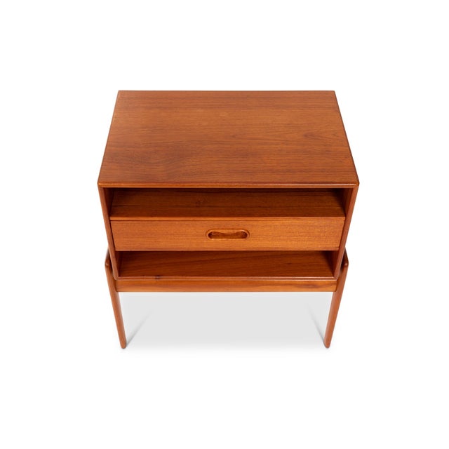Vintage 1960s Arne Vodder Teak Side Tables for Vamo Sonderborg - Pair For Sale - Image 15 of 18