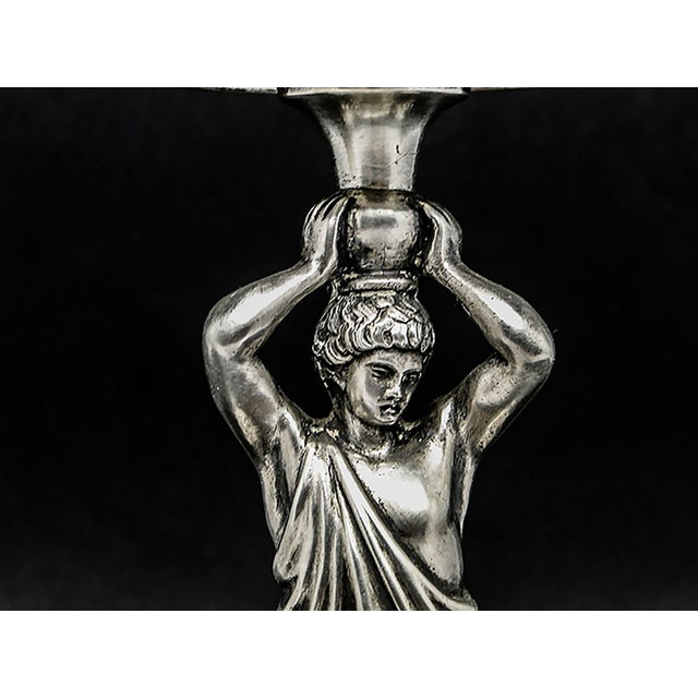 19th Century Austro-Hungarian Silver Fruit Platter For Sale - Image 5 of 13