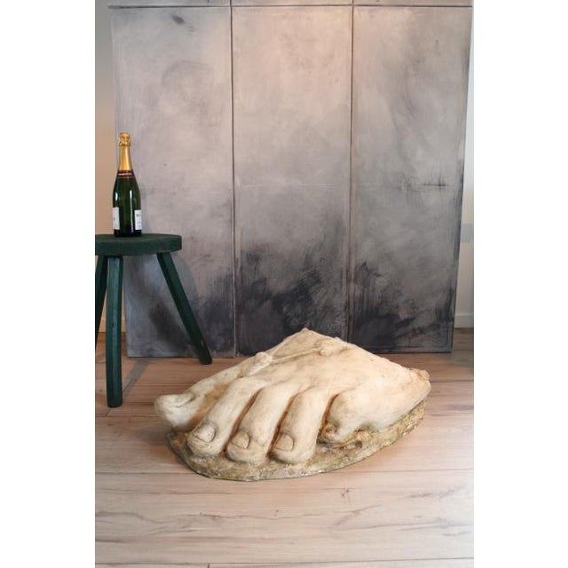 French 19th C. Academic Study of Original Roman Marble Foot For Sale - Image 3 of 10