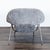 Mid-Century Modern Womb-Style Lounge Chair – Chrome & Gray Upholstery For Sale In San Francisco - Image 6 of 8