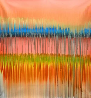 Sumit Mehndiratta, Bitter Orange, Acrylic on Canvas