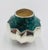 Emilia Castillo Vintage Emilia Castillo Malachite Silver Vase, Taxco Mexican Modernism For Sale - Image 4 of 17