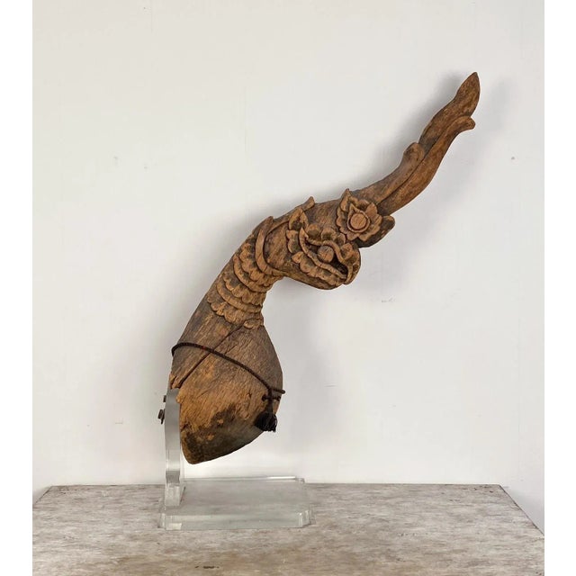 Circa 18th - 19th Century Temple Roof Eave, Thailand For Sale In San Francisco - Image 6 of 9