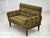Vintage Danish Two-Seater Drop Arm Sofa in Green Furniture Velour, 1930s For Sale - Image 16 of 18