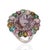 Not Yet Made - Made To Order Victorian Inspired 128.4 Ct Ruby & Amethyst Cocktail Ring With Multicolor Tourmaline, Size 7 For Sale - Image 5 of 15