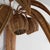 Large Palm Wall Light in Rattan For Sale - Image 10 of 15
