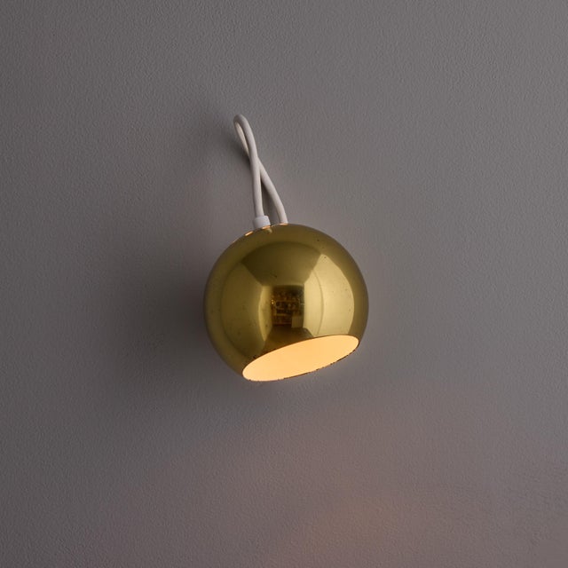 1970s Goffredo Reggiani 'Eyeball' Adjustable Perforated Metal Wall Lamps - a pair For Sale - Image 18 of 18