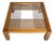 Mid-Century Modern Coffee Table in Wood and Glass For Sale