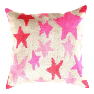 Modern Handmade Throw Pillow + Down Insert 18 x 18