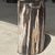 Side Table in Black Petrified Wood with White Sides and Beige Striations, 1980s For Sale - Image 15 of 18