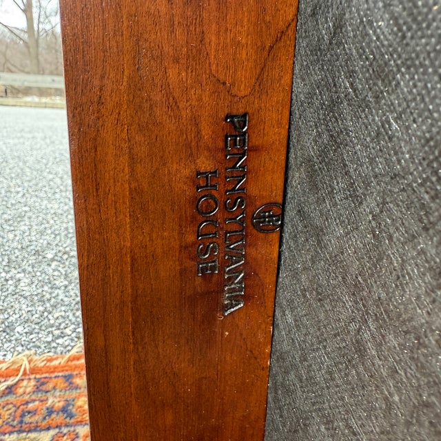 Vintage Pennsylvania House Traditional Duncan Phyfe Cherry Dining Chairs - A Pair (A) For Sale - Image 14 of 16